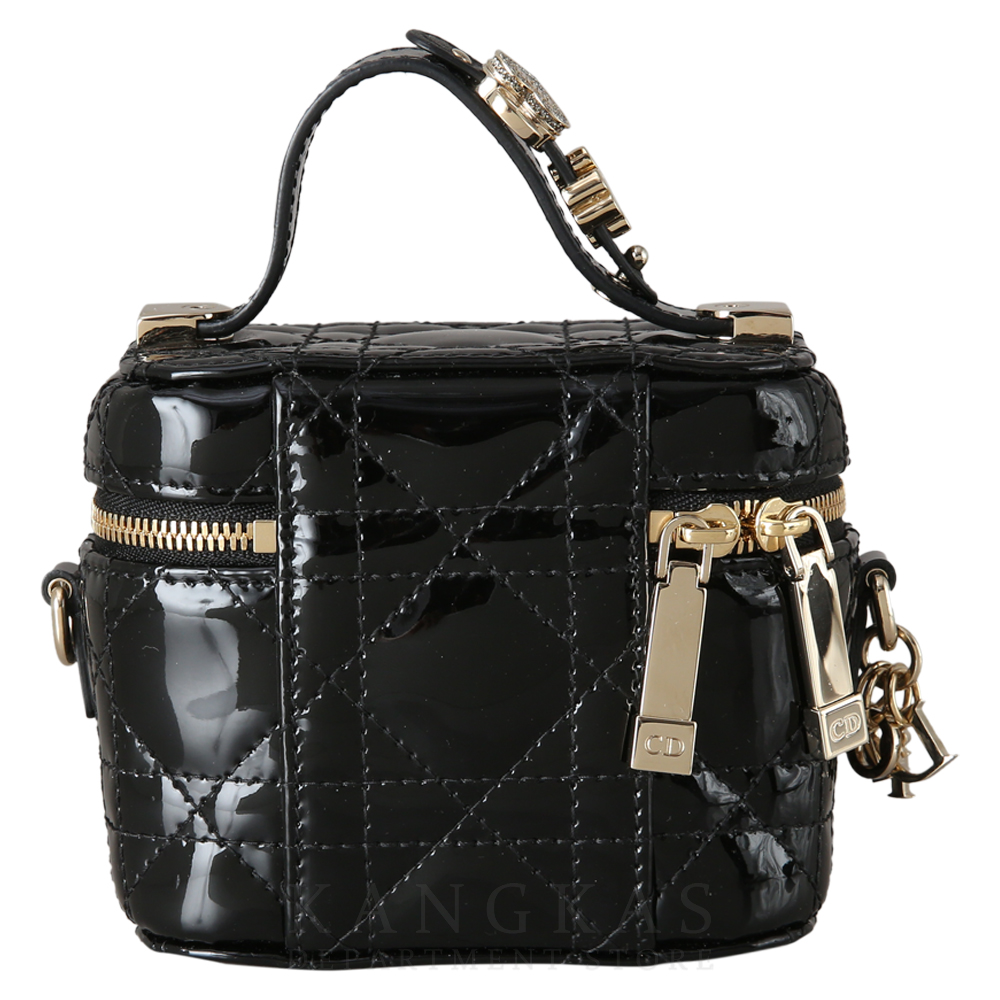 CHRISTIAN DIOR(USED)크리스찬디올 페이던트 베니티 탑핸들 마이크로